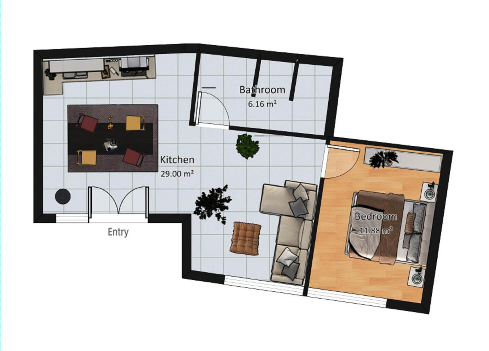 Terra 5 Deluxe Apartment On The Ground Floor With Private Parking غييكا المظهر الخارجي الصورة